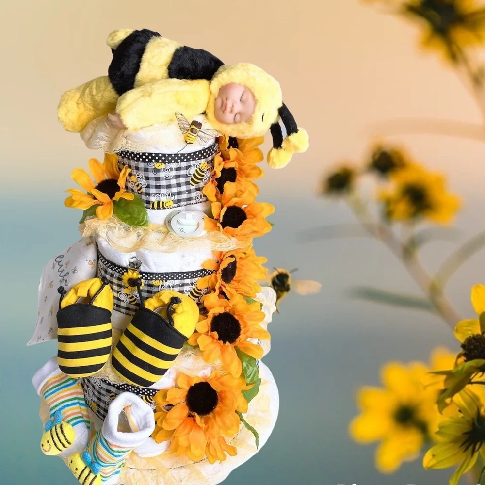 Bumblebee Diaper Cake